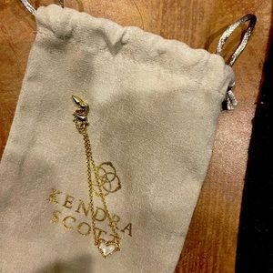 Kendra Scott Mother of Pearl Heart Bracelet.